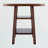 Hallatrow Walnut 3-pc Dining Set With 2-Chairs And 1-Table, 36'' H X 33.8'' W X 33.8'' D-1084737184