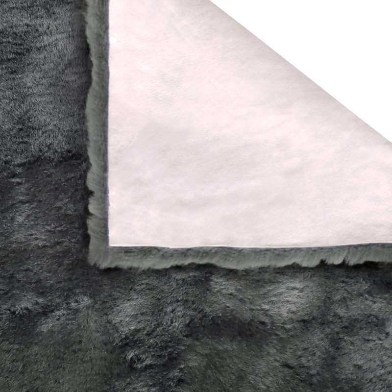 Coussin de siège en peau de mouton Antoneyo, gris