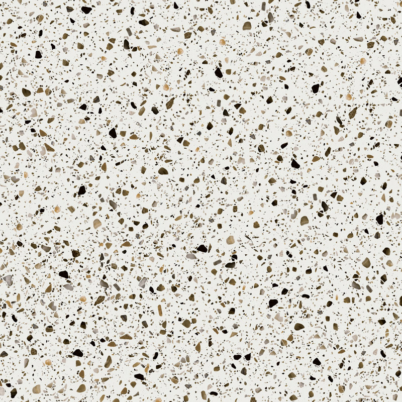 Malibu Chips 24" x 24" Terrazzo Look Matte Porcelain Tile