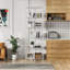 6 Tier Shelf Corner Wire Shelf Rack Pentagonal Shelves Adjustable Metal Heavy Duty Free Standing Corner Storage Display Chrome Rack For Bathroom, Living Room, Kitchen