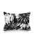 Motif floral blanc / noir