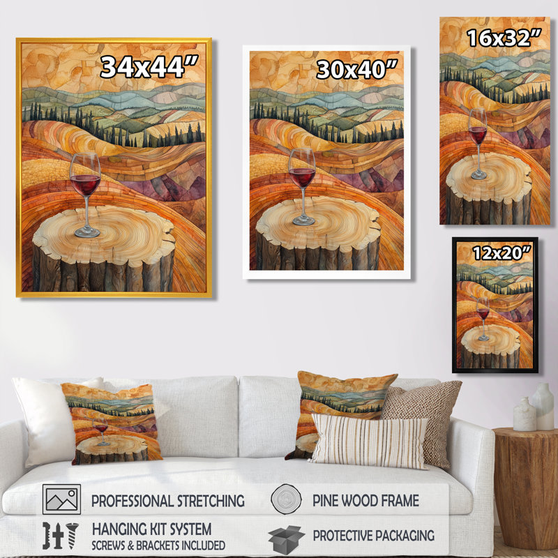 Gracilyn II - paysages, art mural sur toile, H 32 po x l 24 po, Reproduction encadrée d'une seule photo, Blanc