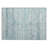 Machine Washable Indoor/Outdoor Cinead ACN1658 Teal Rug-104387335