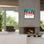  «Happy Sheep Trio» par Elle Media Group, art mural sur toile, 26 po x 26 po