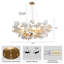 Lustre en céramique en forme de feuille, lustre en forme de branche-512002548-514552932