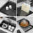 30" Drop-In Gunmetal Black Single Bowl Kitchen Sink, 16 Gauge Stainless Steel, With Pull-Out Faucet And Soap Dispenser | Gift Idea