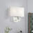 Alireza Steel Flush Mounted Sconce-61926305-111720879