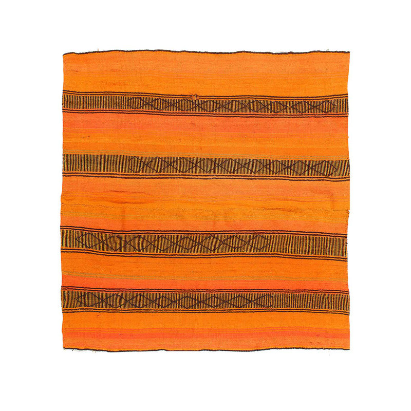 Kilim fin turc antique 5 pi x 5 pi