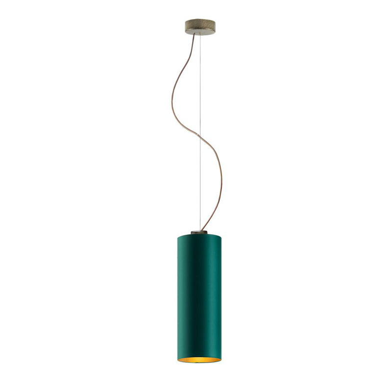 Ricki 1 - Light Single Pendant, Brown, Green