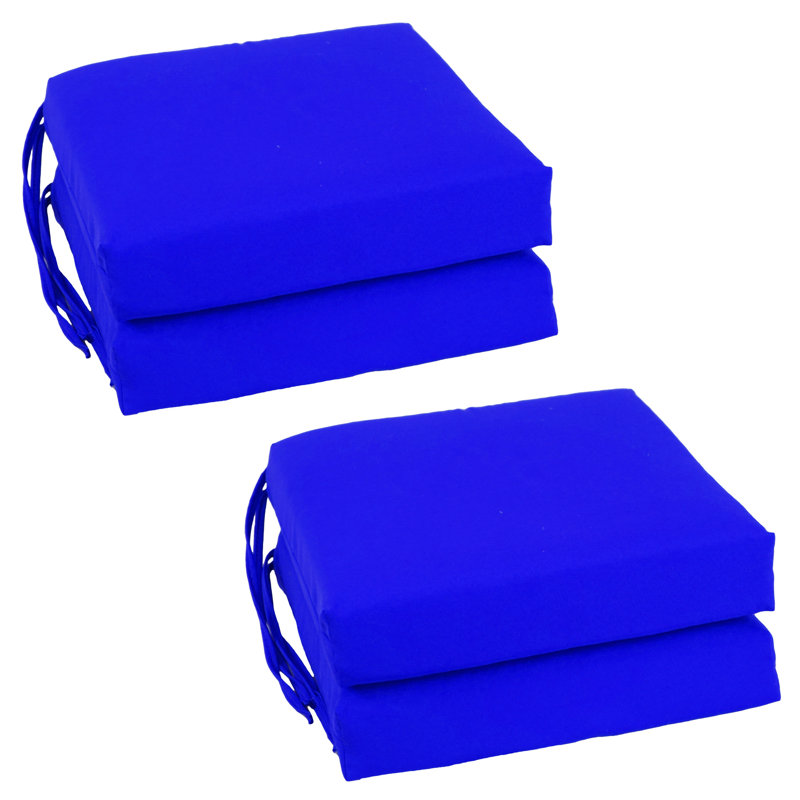 Coussin de siège d'intérieur, Bleu royal