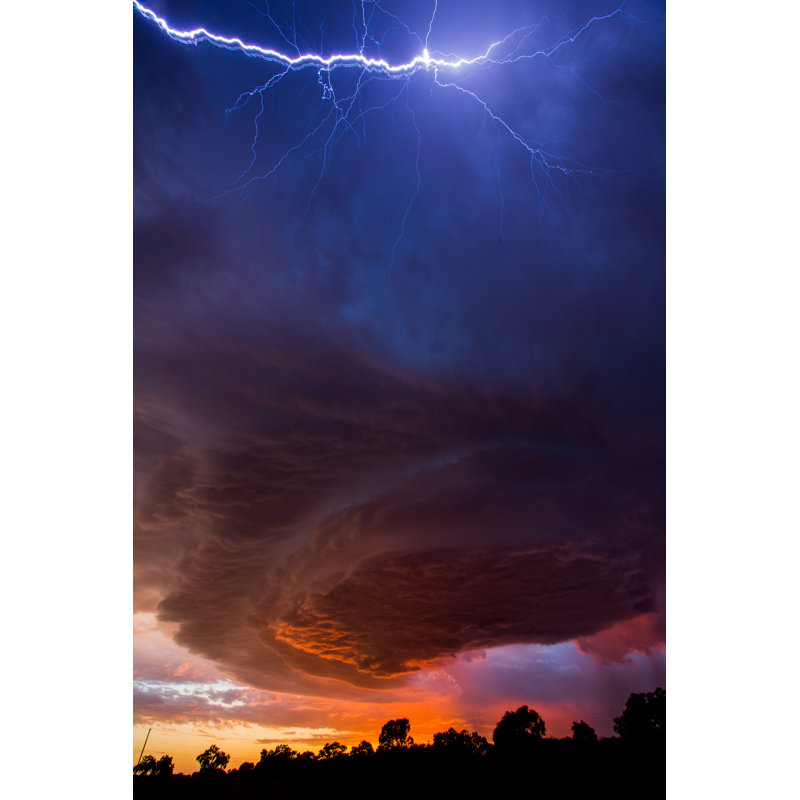 Tornado Formation by Sergey_b_a - Wrapped Canvas Print, 30cm H x 20cm W