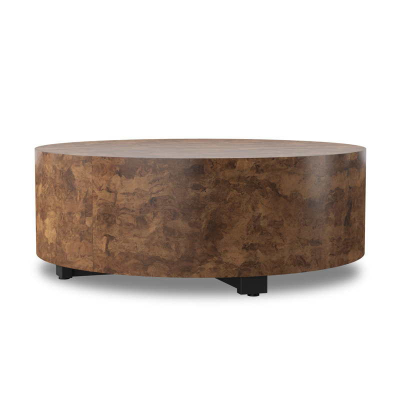 Hudson Coffee Table, Dark Bark Paper