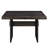 Gold & Rustic Espresso Finish 7PCS Dining Room Set