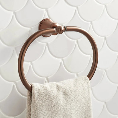 Cooper Collection Wall-Mount Towel Ring