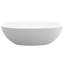 Fslefay 71'' Freestanding Bathtub Solid Surface Deep Soaking Tubs-125401454