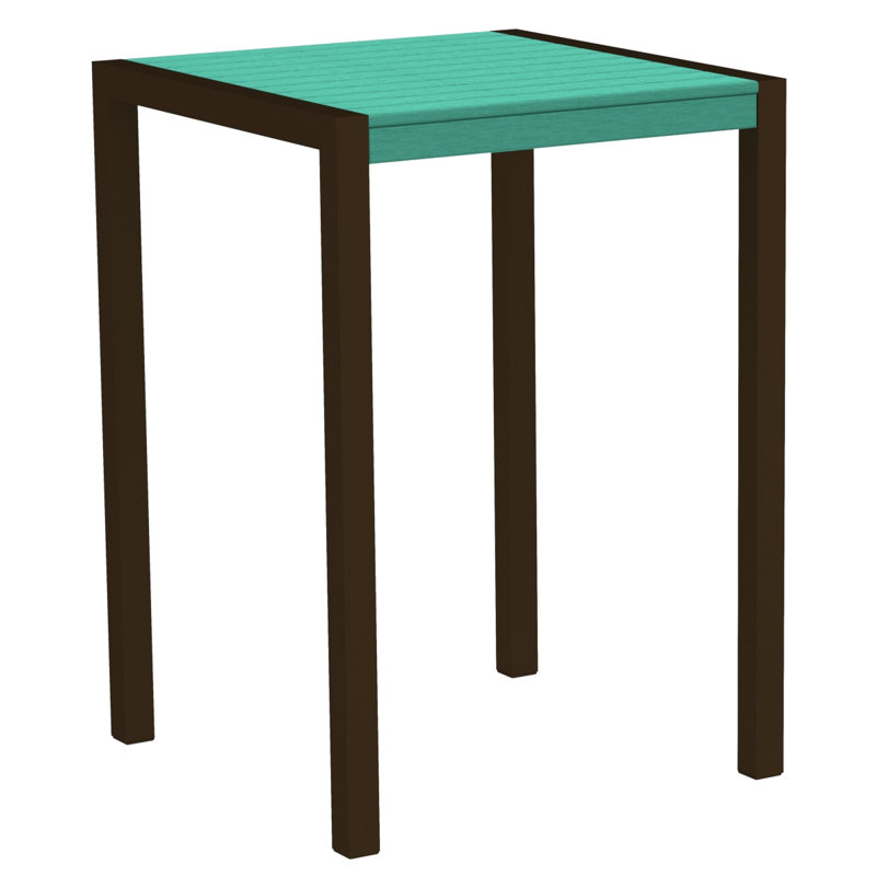 Table de bar POLYWOOD MOD 30 ", Bronze texturé, Aruba