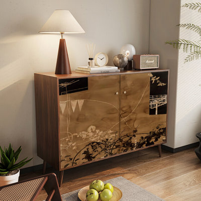 Buffet à double porte d'entrée