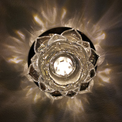 Abul Crystal LED Flush Mount