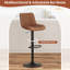 Tabouret de comptoir à hauteur réglable (ensemble de 2)-123037966