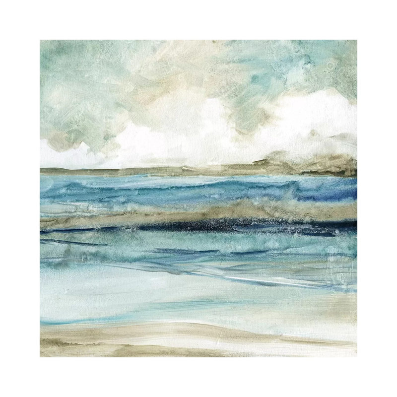 Soft Surf II by Carol Robinson - Print on Canvas, 66.04 cm H x 66.04 cm W x 1.91 cm D, No Frame