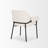 Gloriette 19.62'' H Upholstered Metal Armchair-61600910