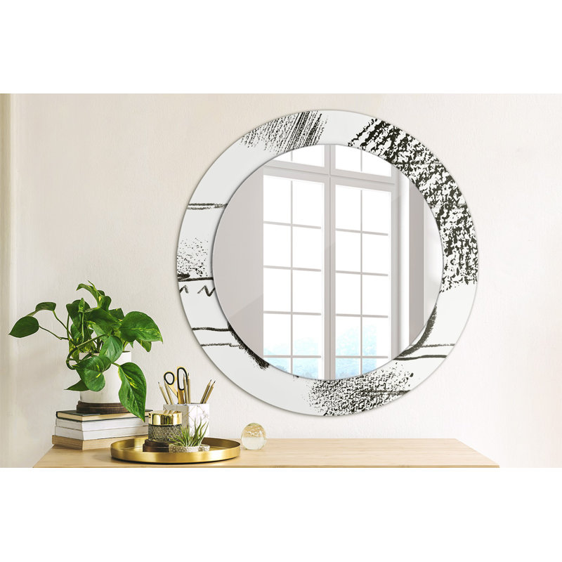 Huldar Glass Flat Wall Mirror