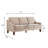 Modern 3 Person seat  Sofa Couch-2112046068
