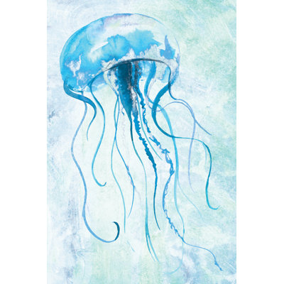Jellyfish Party - Wrapped Canvas Print