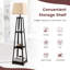 Lampe sur pied colonne 62 po Burel