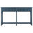 Maria Console/Sofa Table with 2 Drawers + Bottom Shelf | Easy Assembly for Living Room & Entryway-1412040694