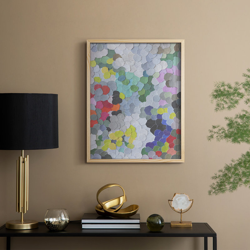 Buckingham Gardens Framed Print - Solid Wood, 11" H x 9" W