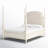 Alcy Upholstered Four Poster Bed-98370175-98370178