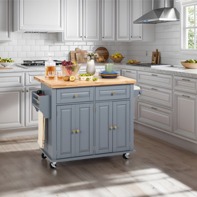 Metayer 43.3 " W Kitchen Island