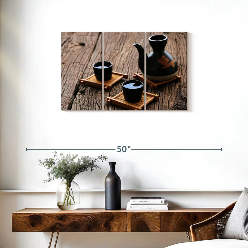 Yarlin Traditional Sake, 20" H x 33" W