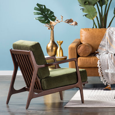 Verity Fabric Upholstered Lounge Armchair