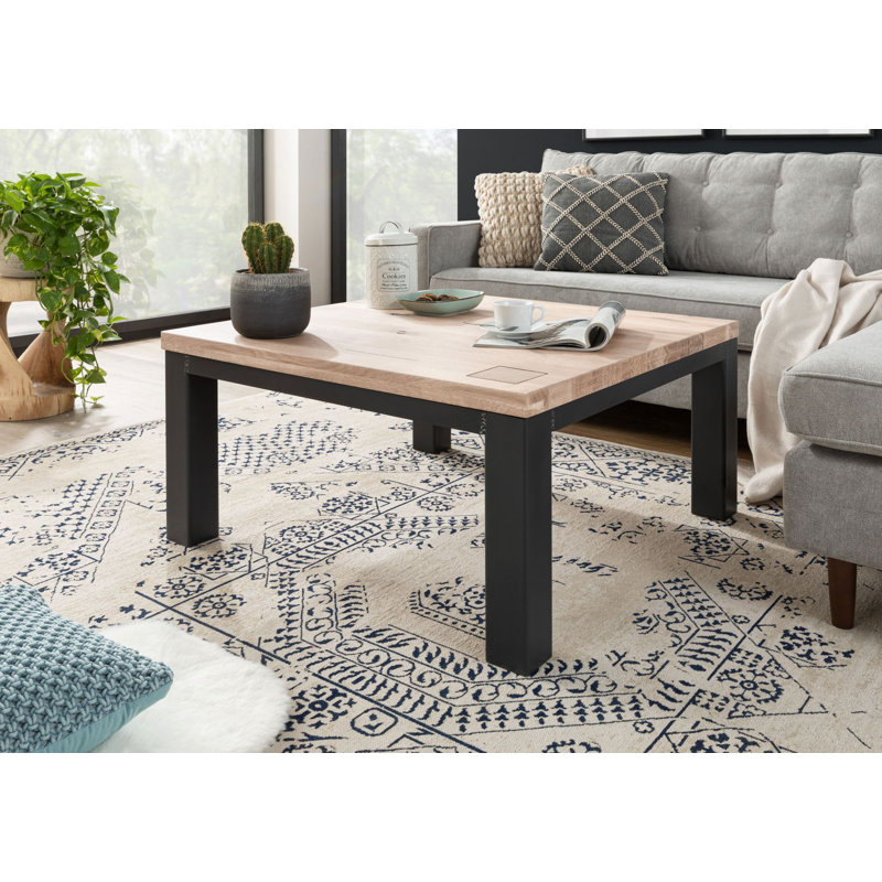 Villanders Four Leg Coffee Table, Light Brown