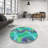 Performance Wool Abstract Indoor Rug-170595331