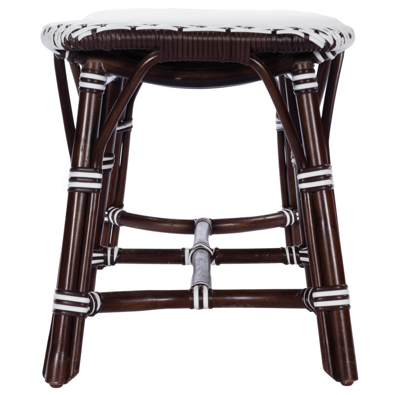 Butler Marcella Dark Brown Rattan Bench