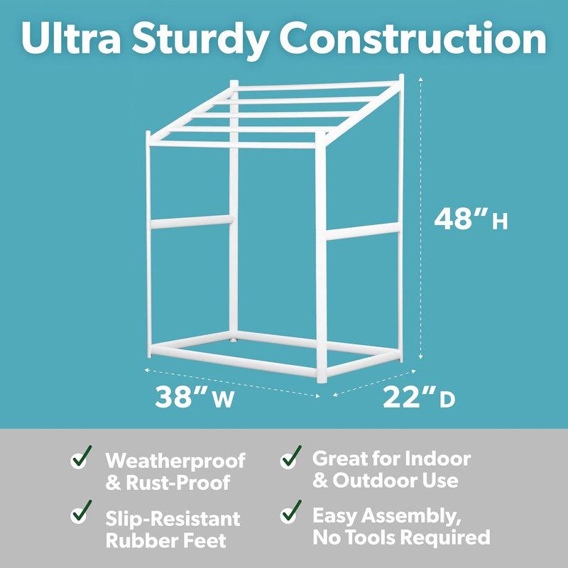Pool Towel Rack