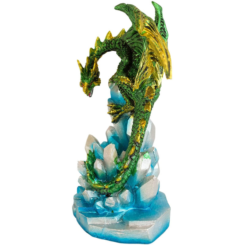 Figurine Stalactite dragon sur cristal Appledorf