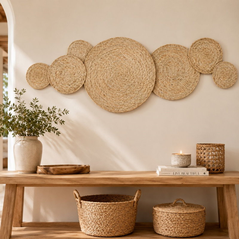 Lucia Circle Cluster Wall Decor
