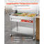 Table chauffante commerciale 6 x 1/2 casseroles avec réchaud et protection