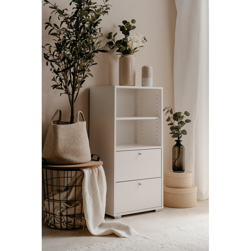 Moindou Bookcase, White