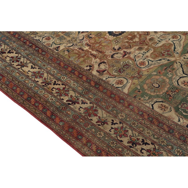 Hand Knotted Wool Oriental Area Rug