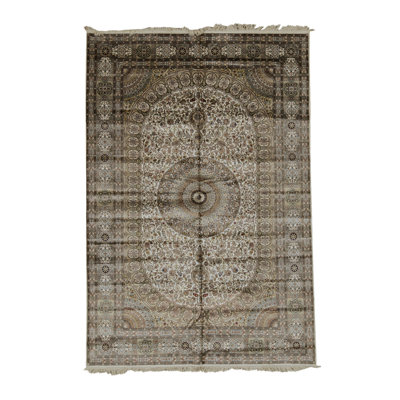 Hand Woven Silk Oriental Area Rug