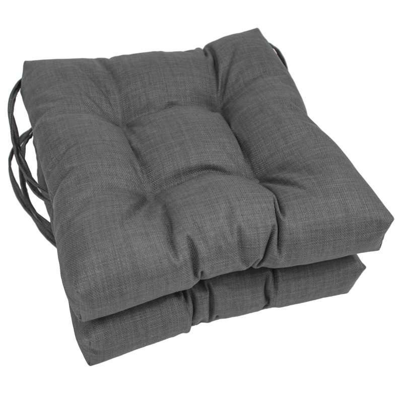 Outdoor 3.5'' Seat Cushion, Cool Gray