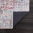 Washable Non-Slip Traditional Rug - Brick / Dark Blue Rug -483205110
