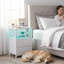 Metal Bedside Table-1089298990