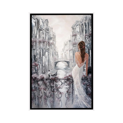 Sweet Aroma, Venice Charm - reproduction d'art murale - toile encadrée