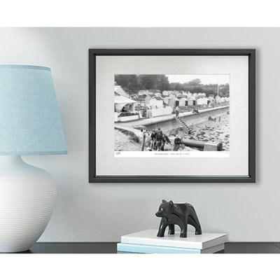 Bembridge, The Huts C1955 - Single Picture Frame Print